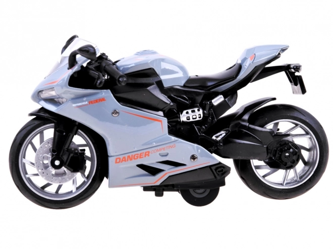 Diecast Motorrad mit Aufziehmechanismus – A