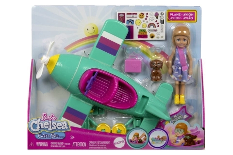 Barbie Chelsea und Flugzeug Spielset