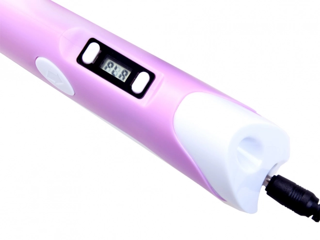 Magischer 3D-Stift mit Filamenten – rosa