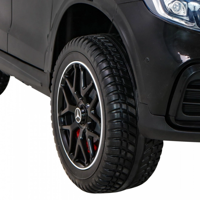 Mercedes GLC 63S Kinderauto schwarz + 4x4 + MP4 + LED + Eco-Leder + Sanfter Start + EVA
