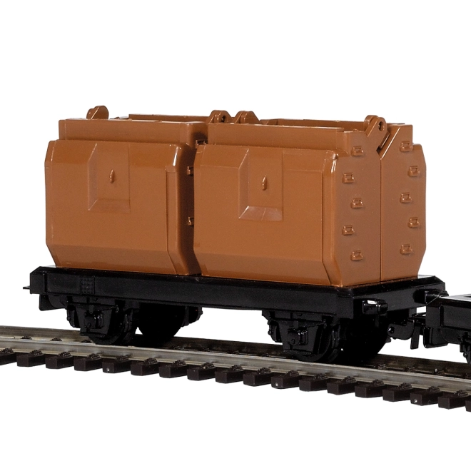Detaillierte Güterwagen für einen variablen Zug