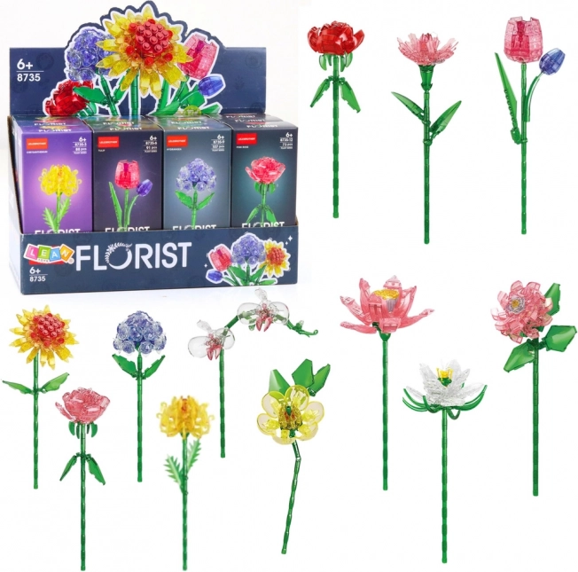 Bausatz Blumen – kreative Komposition 60–150 Teile