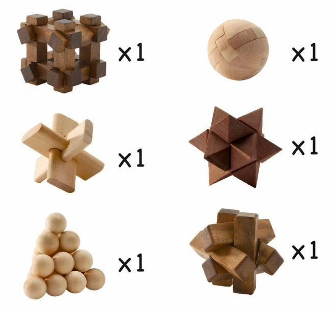 DJECO 3D Puzzle Set aus Holz