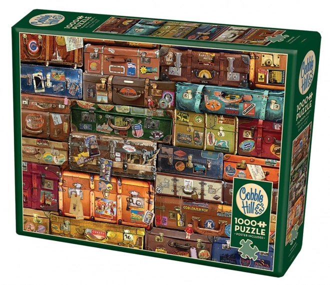 Puzzle Gepäck 1000 Teile von Cobble Hill