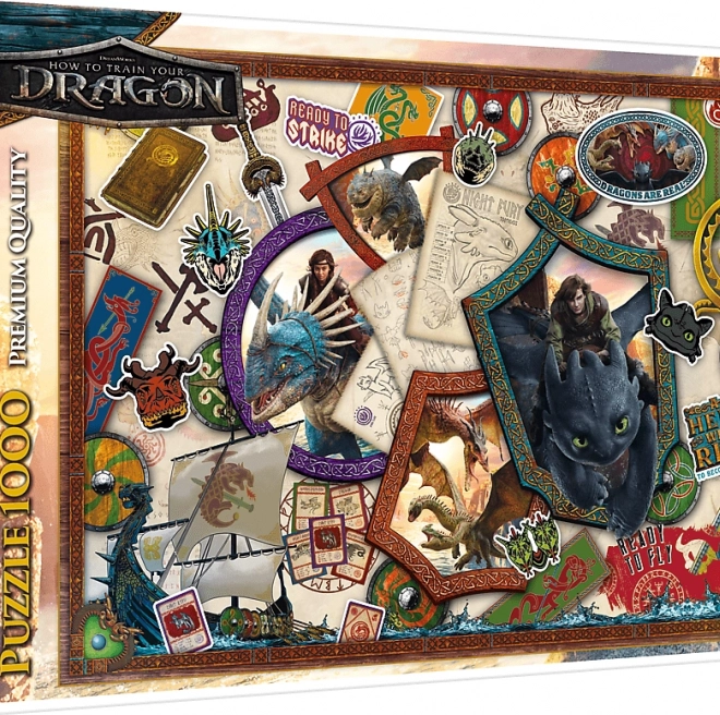 Puzzle Drachenzähmen leicht gemacht 1000 Teile