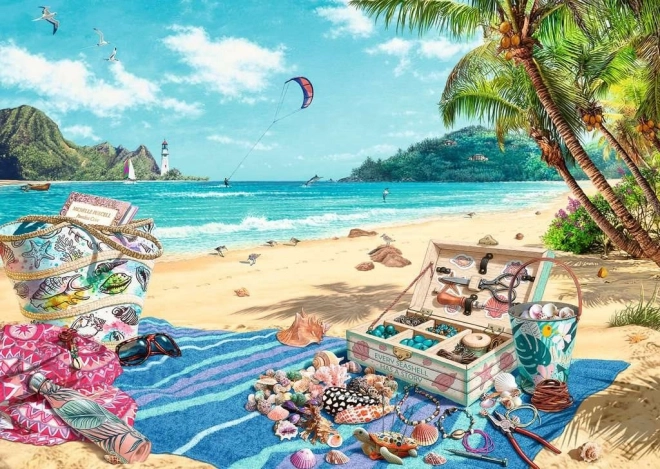 Puzzle 1000 Teile Muschelsammlung RAVENSBURGER
