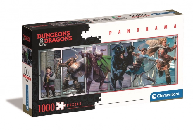 Clementoni Panoramapuzzle Dungeons & Dragons 1000 Teile