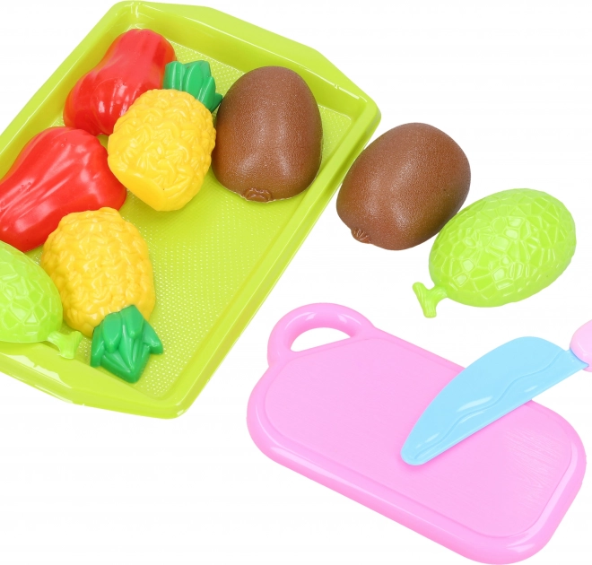 Obst-Schneideset mit Tablett 21 × 14 cm