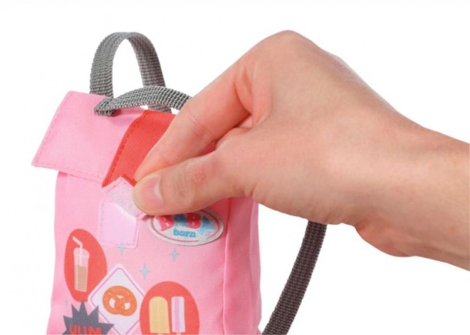Stilvoller pinker Rucksack