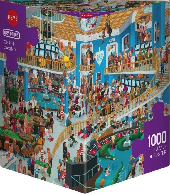 Puzzle Chaotické Kasino 1000 Teile