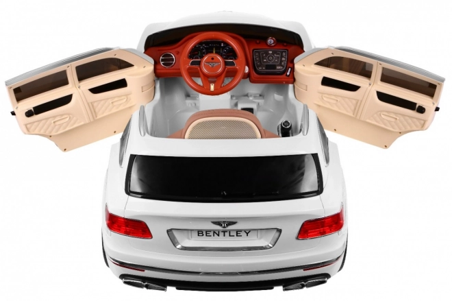 Bentley Bentayga Batterieauto für Kinder – Weiß