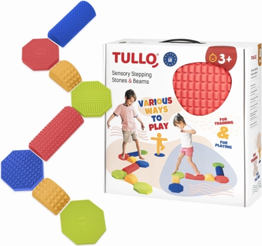 Sensorischer Balancepfad – Kombi-Set mit 8 Teilen