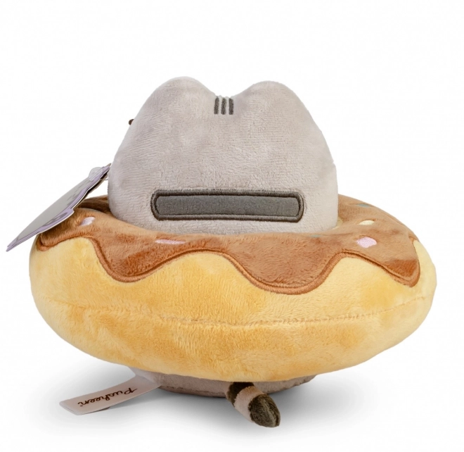 Pusheen in Schokoladendonut