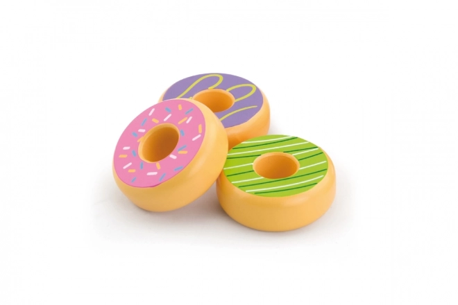 Holzdonuts für Kinder