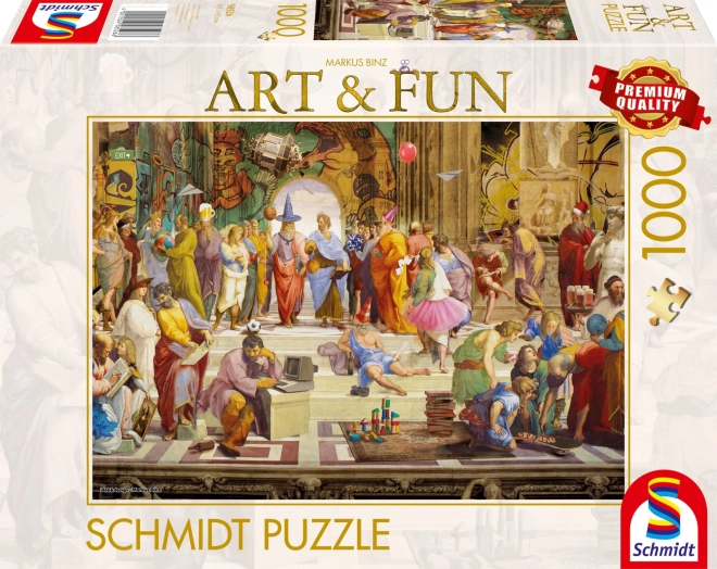 Schmidt Puzzle Art&Fun: Athener Schule 1000 Teile