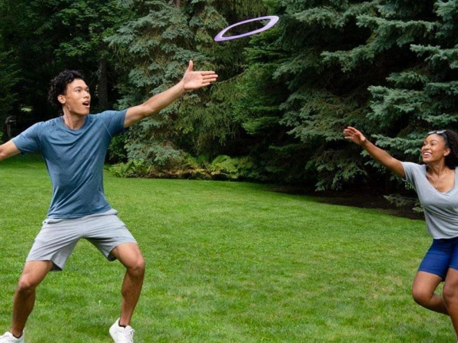 Fliegende Frisbee Scheibe Aerobie Pro Blade Spielzeug