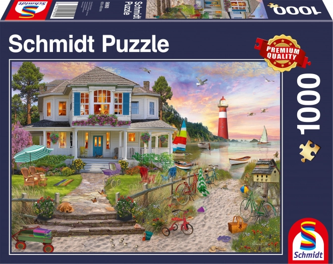 Puzzle Haus am Strand 1000 Teile