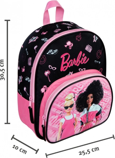 Kinder Rucksack Barbie pink-schwarz
