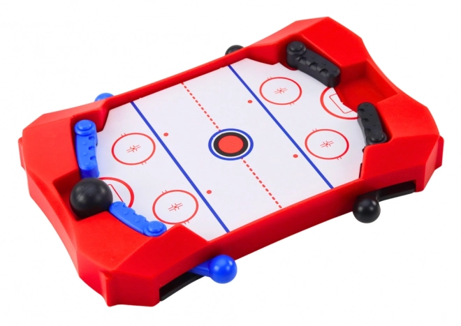 Mini Geschicklichkeitsspiel Hockey Rot