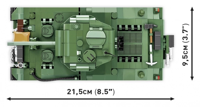 Cobi II Weltkrieg M4A3 Sherman Panzer Modell