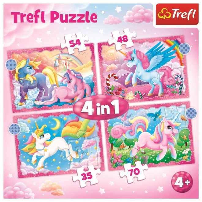 Puzzle 4v1 Tapferer Feuerwehrmann Sam