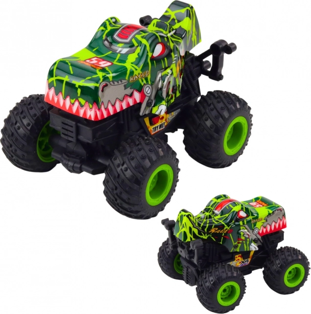 Geländewagen Dino mit Antrieb, Licht und Sound