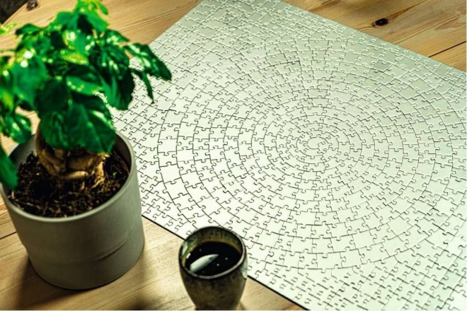 RAVENSBURGER Puzzle KRYPT Silber – 654 Teile