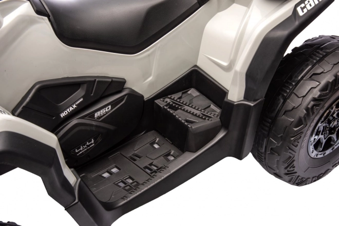 Kinder-Quad Can Am Outlander mit Fernbedienung - Grau