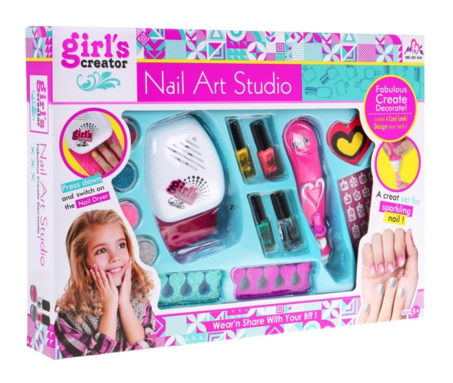 Farbenfrohe Geschenkverpackung GIRL