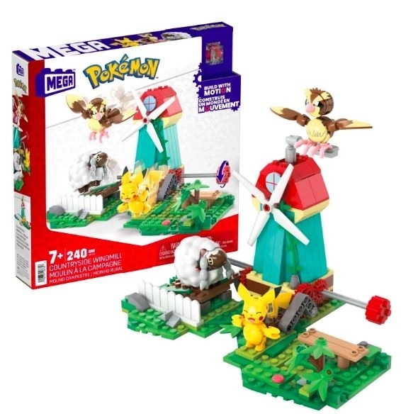 Pokémon-Baukasten Ländliche Windmühle