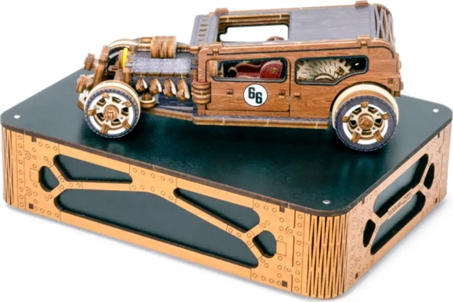 Holzpuzzle 3D Automodell Hot Rod Limitierte Edition