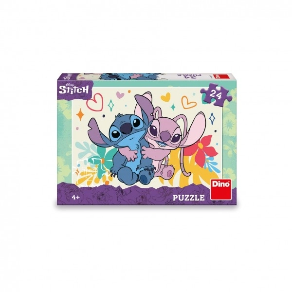 Puzzle STITCH und Engel 24 Teile