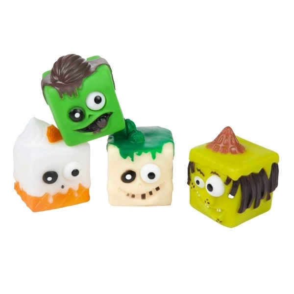 Stressabbau Monster Silikon Würfel 6x6x6cm