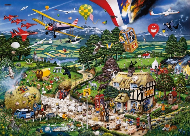Puzzle Ich liebe das Land 1000 Teile