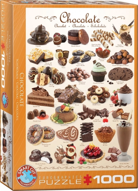 Puzzle Schokoladengenüsse 1000 Teile