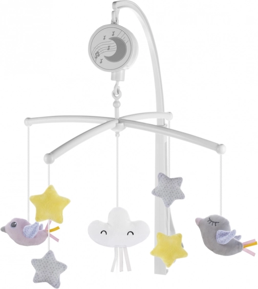 Mobile fürs Kinderbett Vögel
