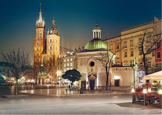 Puzzle Königlicher Markt in Krakau, Polen 1000 Teile