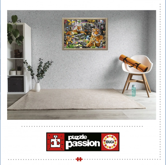 EducA Puzzle Faszinierender Dschungel 1500 Teile