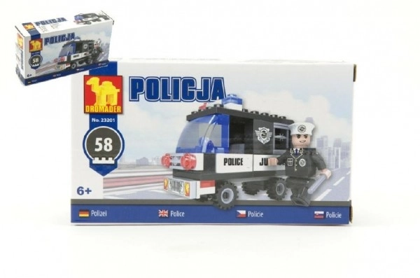 Polizeiauto Dromader Bausteine