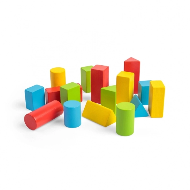 Bunte Holzformen Steckspiel von Bigjigs Toys