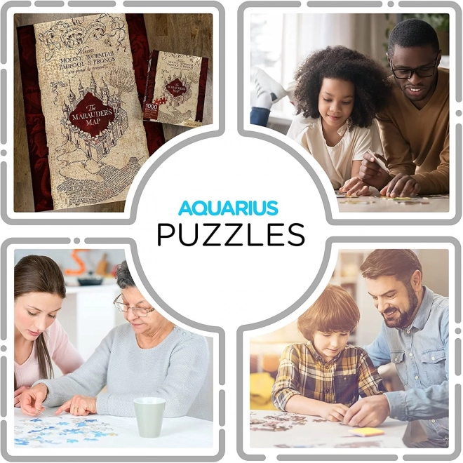 Harry Potter Hogwarts Karte Puzzle von Aquarius, 1000 Teile