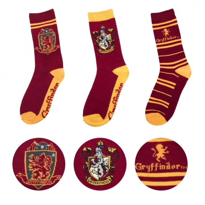 Harry Potter Socken Set - Gryffindor