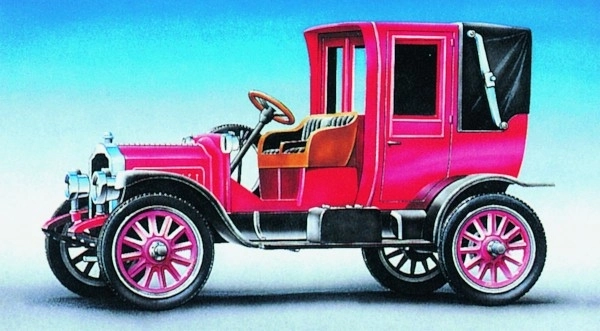 Modellauto Packard Landaulet 1912