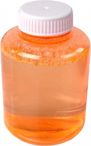Praktische Flasche mit Seifenblasenlösung