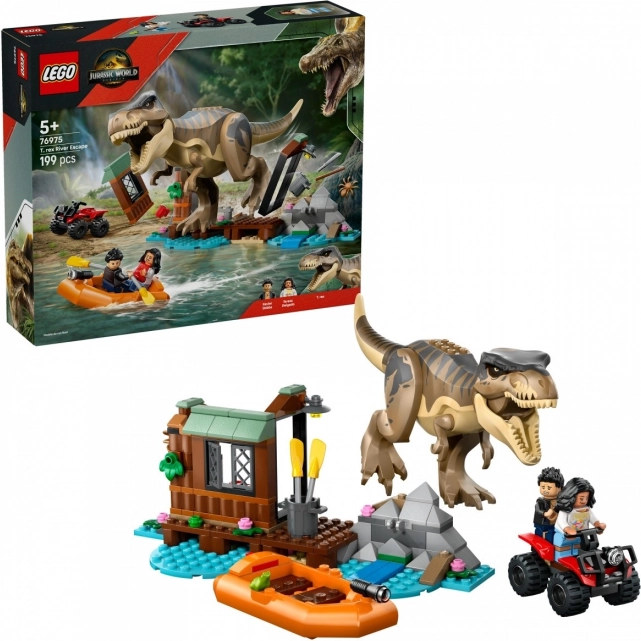 Lego Jurassic World Flucht vor dem Tyrannosaurus
