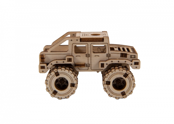 3D Holzpuzzle Monster Truck Modell