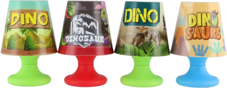 Verspieltes Design mit Dinosauriern