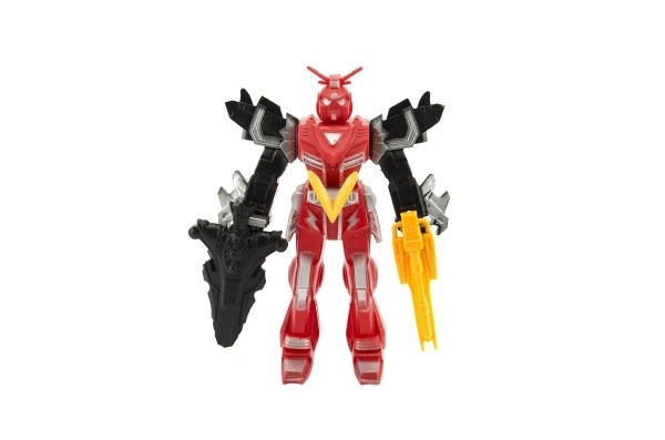 Transformer Roboterfigur Plastik 15cm in 4 Farben