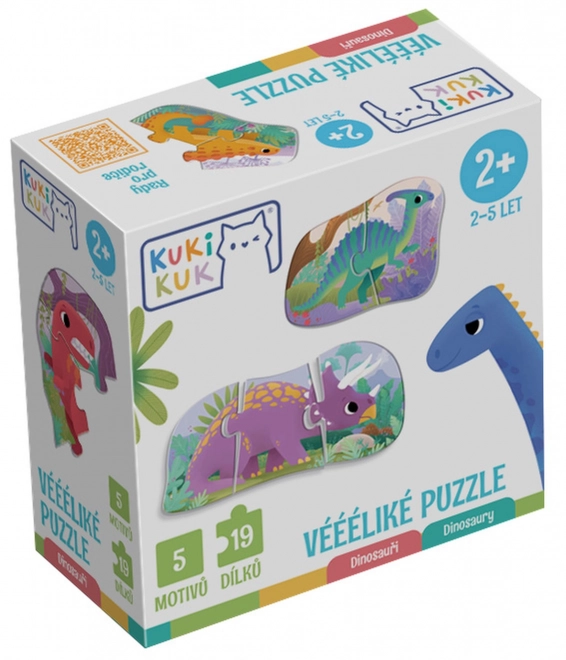 Véééliké Puzzle Dinosaurier