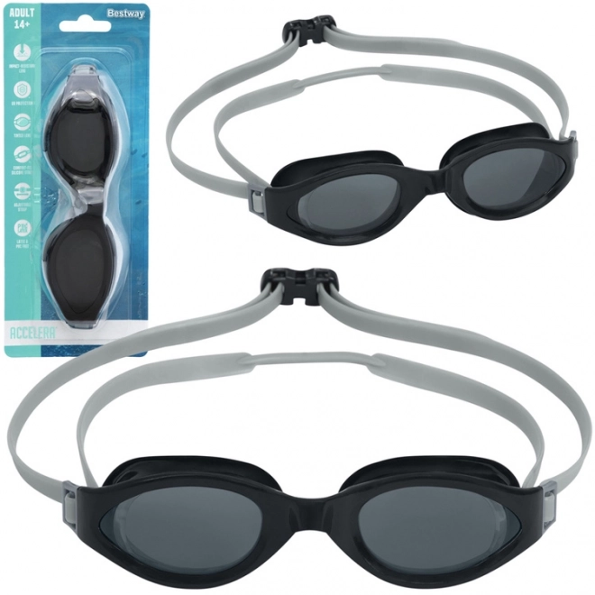 Bestway Schwimmbrille Hydro Swim Accelera – Schwarz